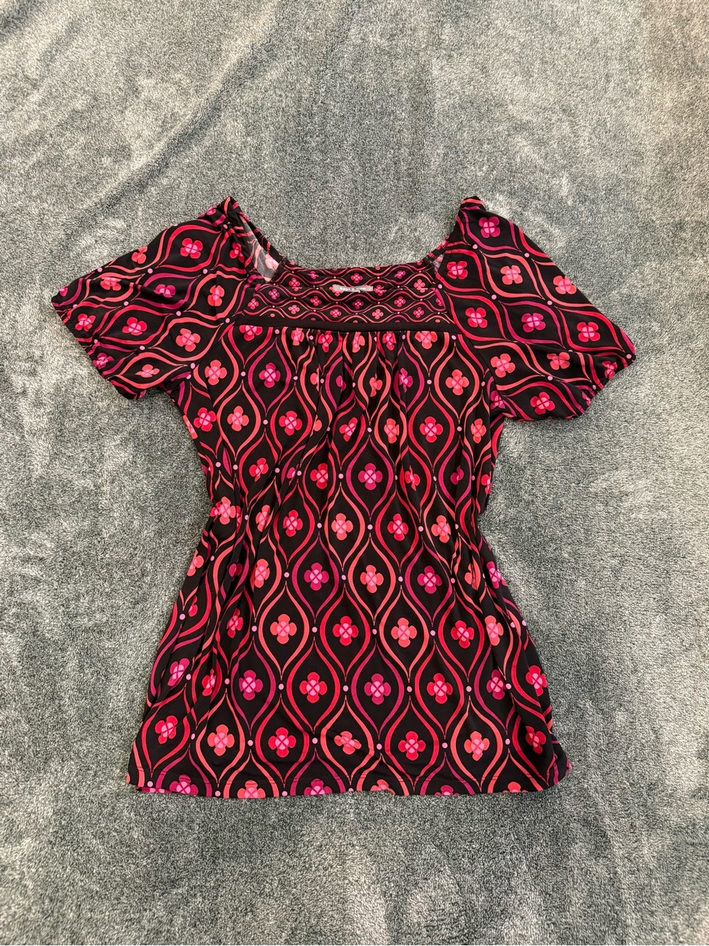 Apt. 9 Pink and Black Blouse